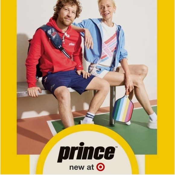 Prince For Target Pickleball Fleece
Hooded Pullover Sweatshirt Red new - Picture 4 of 7